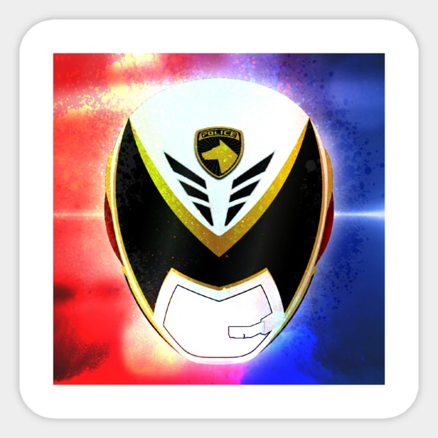 SPD 6 OMEGA - SAM POWER RANGERS SPD Sticker by TSOL Games